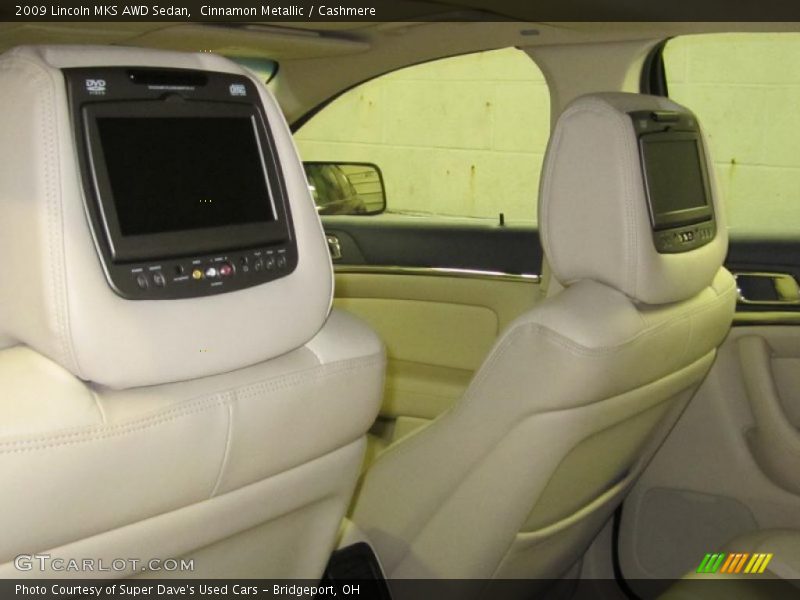 Cinnamon Metallic / Cashmere 2009 Lincoln MKS AWD Sedan