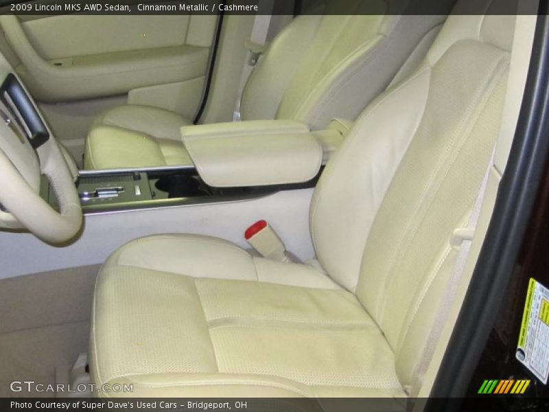Cinnamon Metallic / Cashmere 2009 Lincoln MKS AWD Sedan