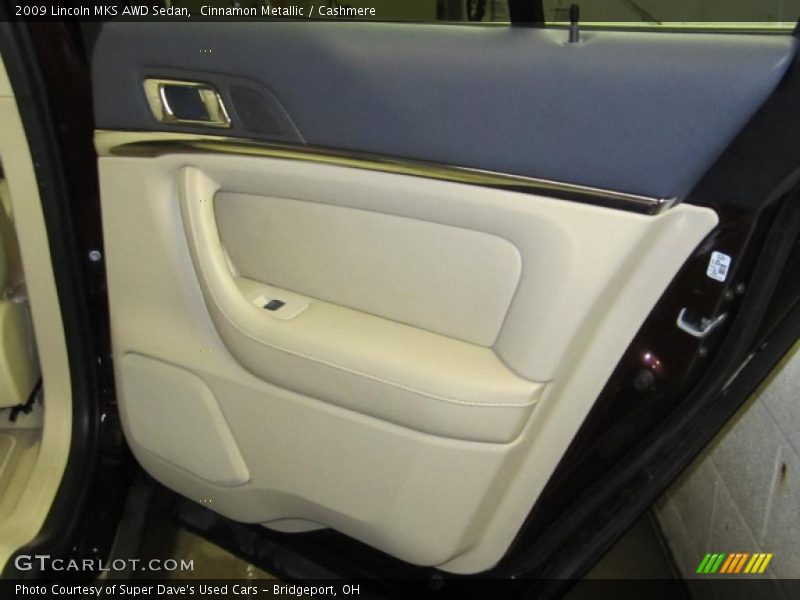 Cinnamon Metallic / Cashmere 2009 Lincoln MKS AWD Sedan