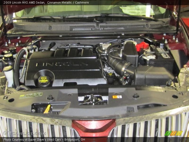 Cinnamon Metallic / Cashmere 2009 Lincoln MKS AWD Sedan