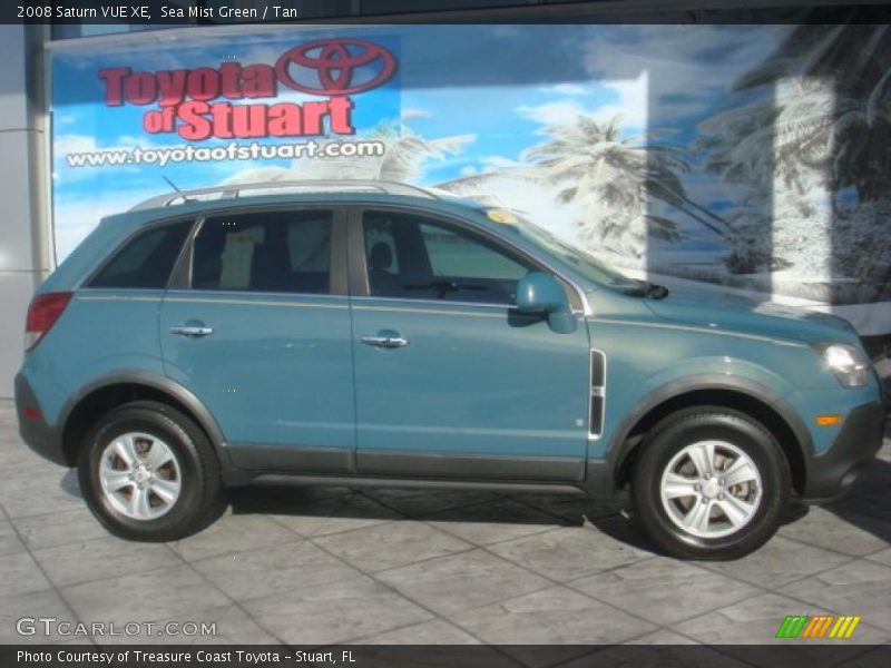 Sea Mist Green / Tan 2008 Saturn VUE XE