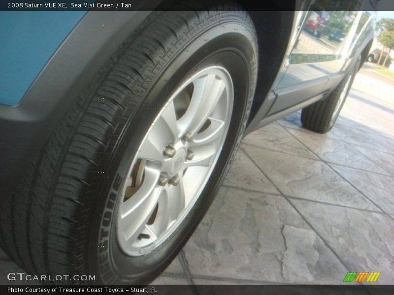 Sea Mist Green / Tan 2008 Saturn VUE XE