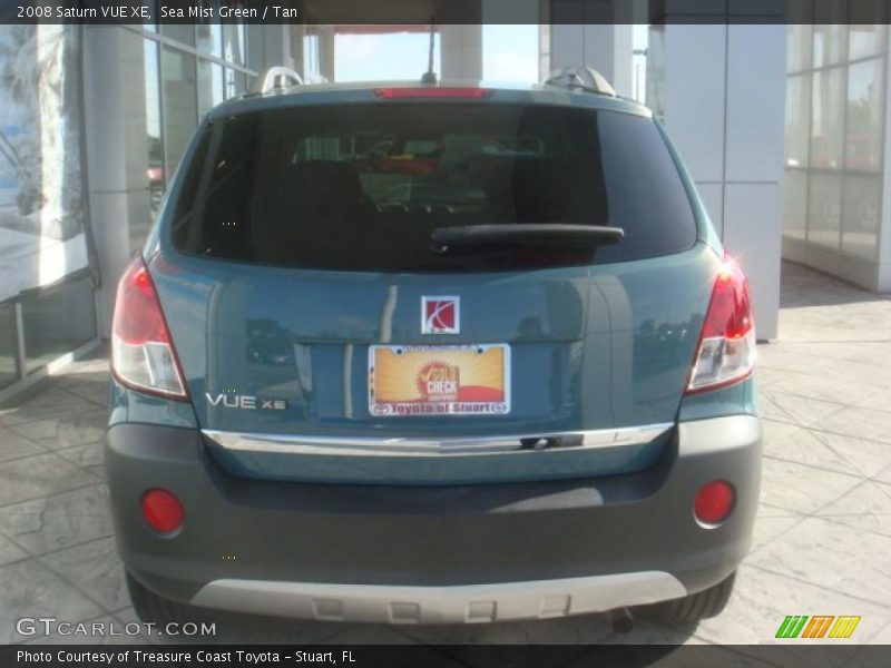 Sea Mist Green / Tan 2008 Saturn VUE XE