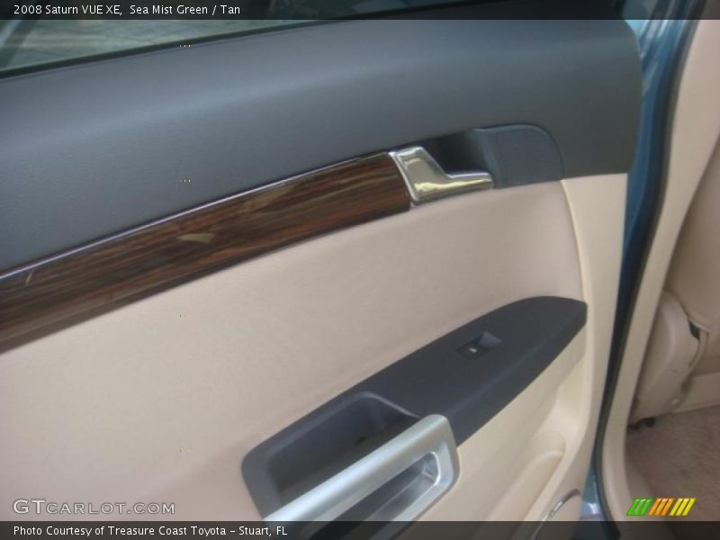 Sea Mist Green / Tan 2008 Saturn VUE XE