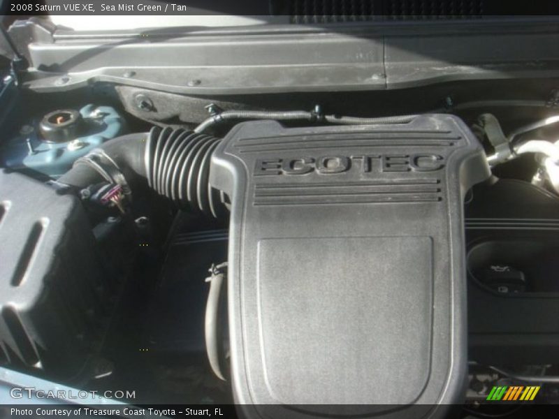Sea Mist Green / Tan 2008 Saturn VUE XE