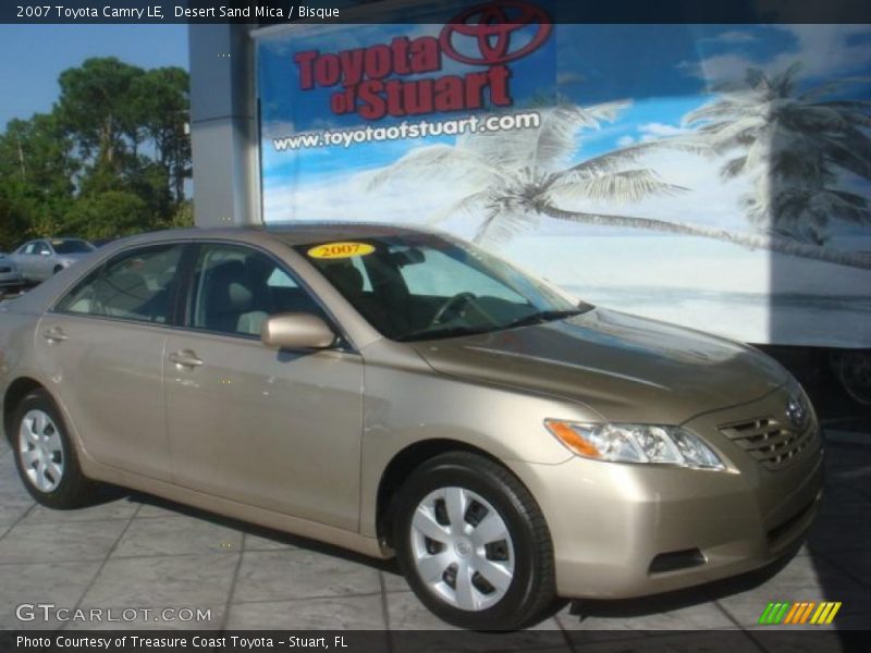 Desert Sand Mica / Bisque 2007 Toyota Camry LE