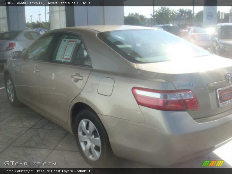 Desert Sand Mica / Bisque 2007 Toyota Camry LE