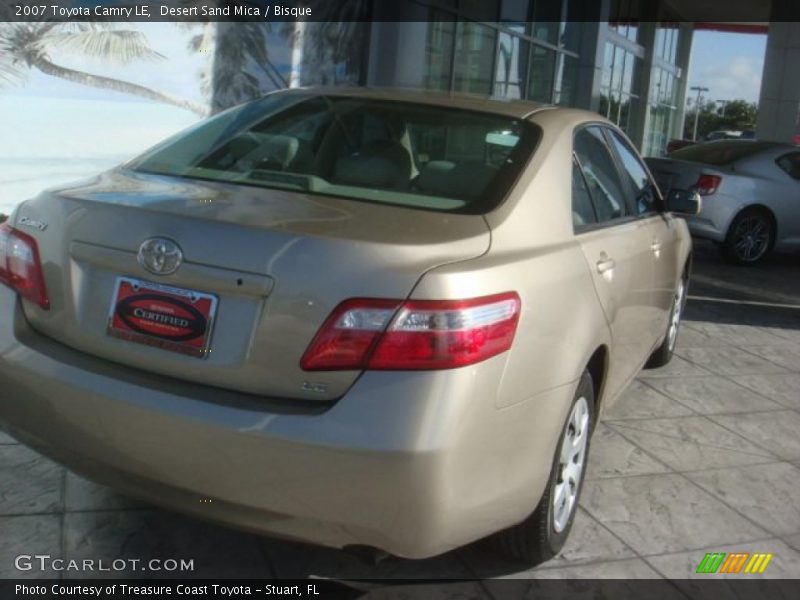 Desert Sand Mica / Bisque 2007 Toyota Camry LE