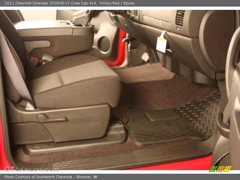 Victory Red / Ebony 2011 Chevrolet Silverado 3500HD LT Crew Cab 4x4