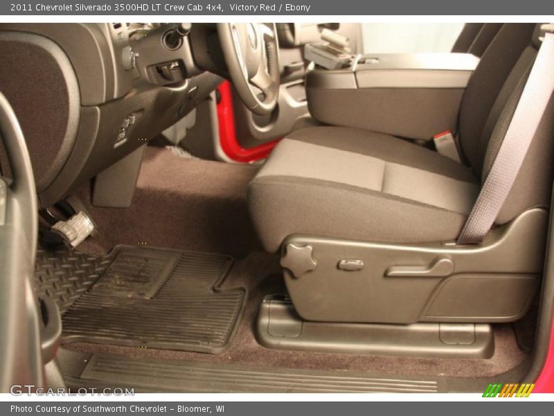 Victory Red / Ebony 2011 Chevrolet Silverado 3500HD LT Crew Cab 4x4