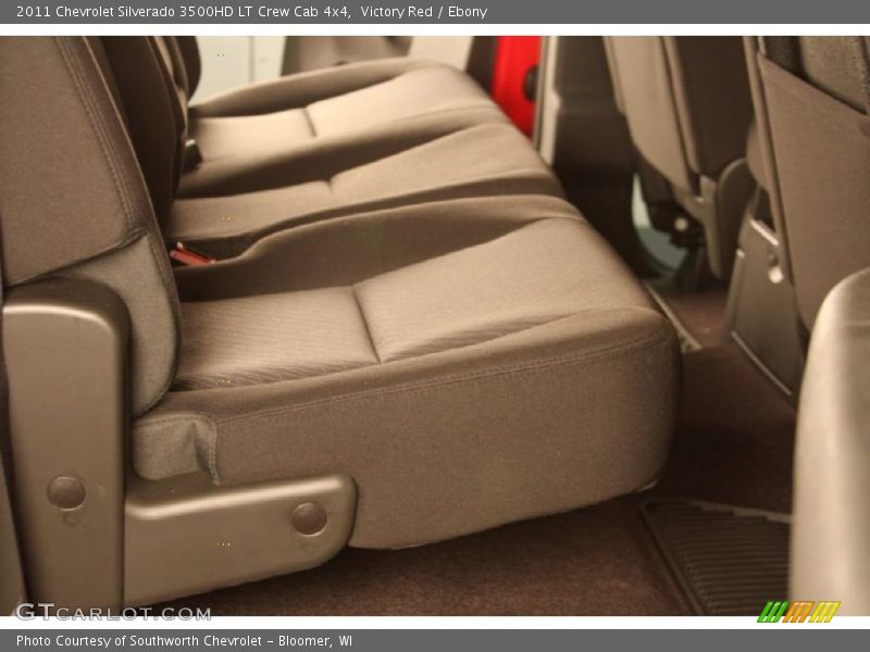 Victory Red / Ebony 2011 Chevrolet Silverado 3500HD LT Crew Cab 4x4