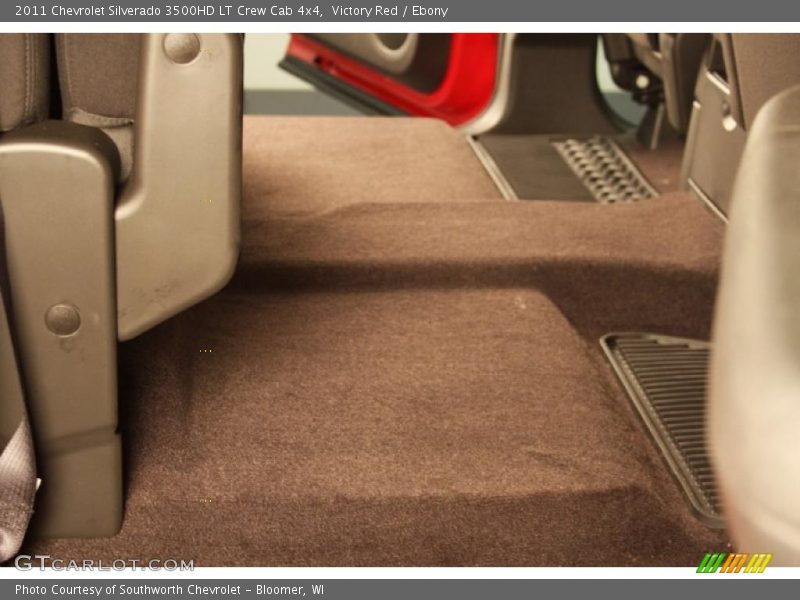 Victory Red / Ebony 2011 Chevrolet Silverado 3500HD LT Crew Cab 4x4