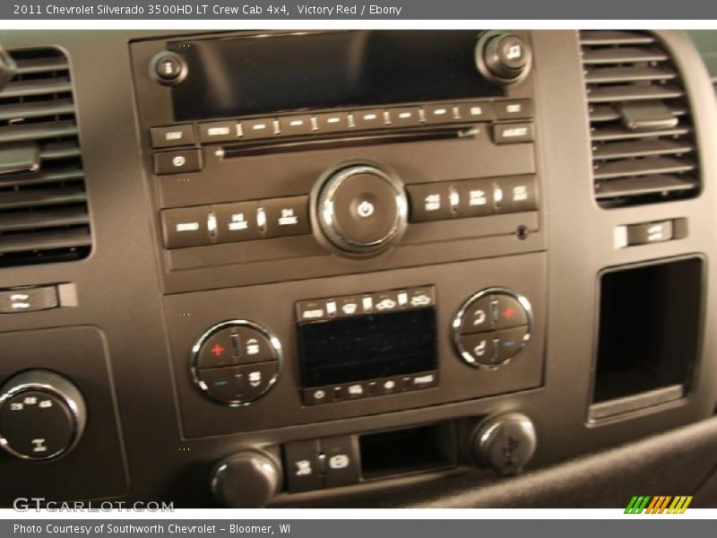 Victory Red / Ebony 2011 Chevrolet Silverado 3500HD LT Crew Cab 4x4