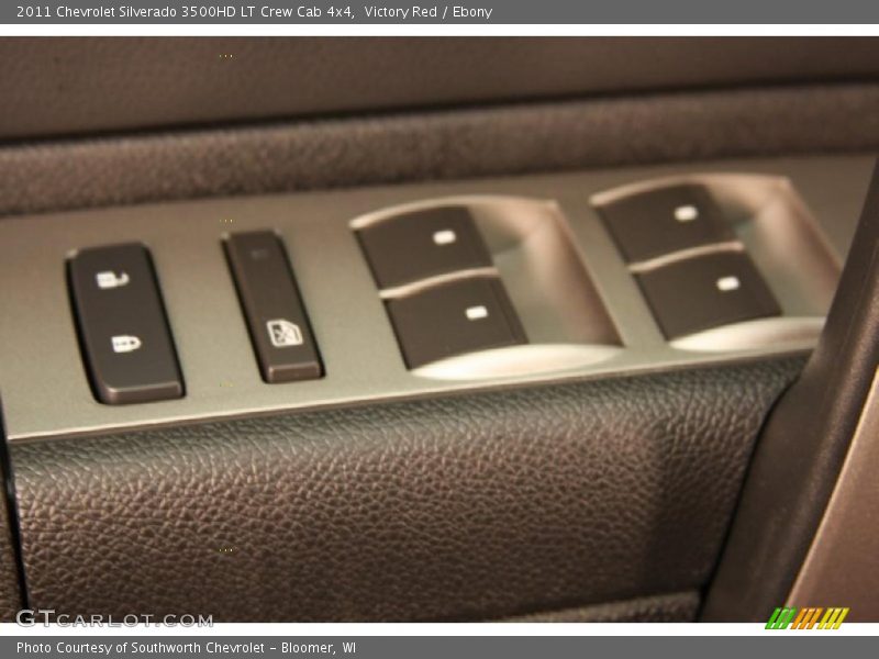 Victory Red / Ebony 2011 Chevrolet Silverado 3500HD LT Crew Cab 4x4