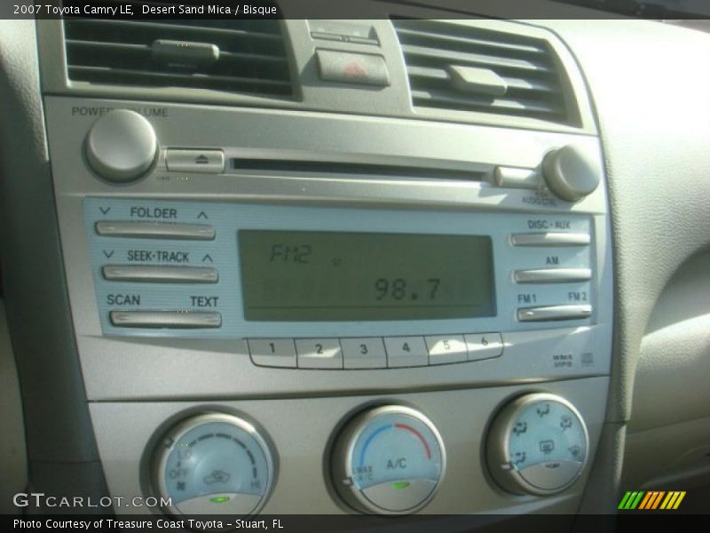 Desert Sand Mica / Bisque 2007 Toyota Camry LE