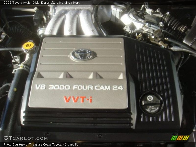 Desert Sand Metallic / Ivory 2002 Toyota Avalon XLS