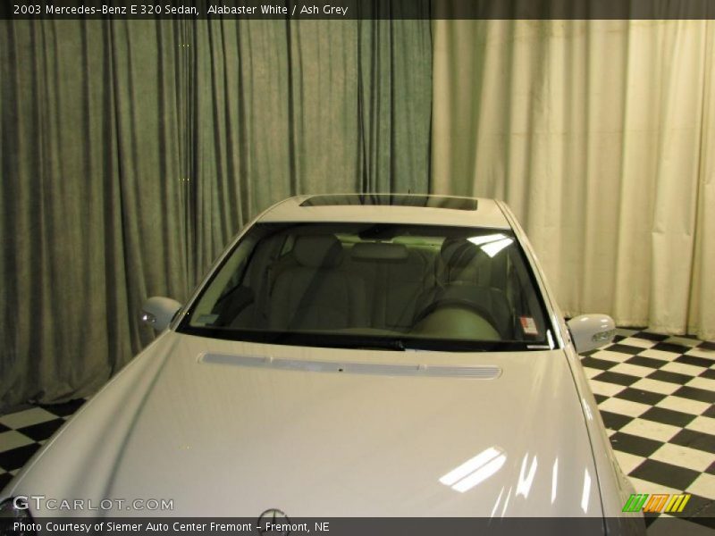Alabaster White / Ash Grey 2003 Mercedes-Benz E 320 Sedan