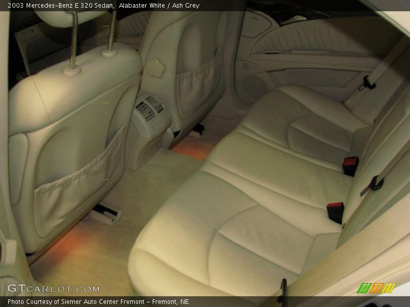 Alabaster White / Ash Grey 2003 Mercedes-Benz E 320 Sedan