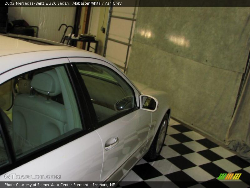 Alabaster White / Ash Grey 2003 Mercedes-Benz E 320 Sedan