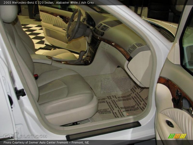 Alabaster White / Ash Grey 2003 Mercedes-Benz E 320 Sedan