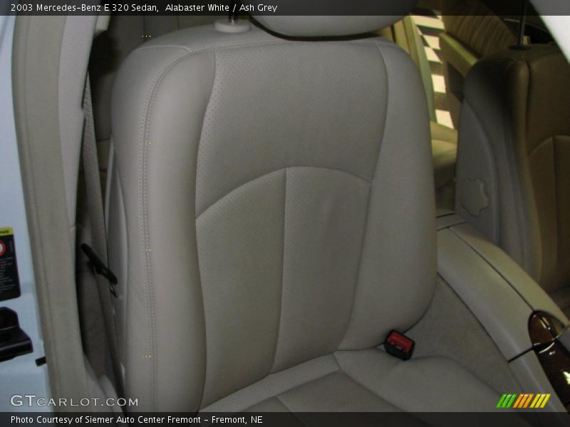 Alabaster White / Ash Grey 2003 Mercedes-Benz E 320 Sedan