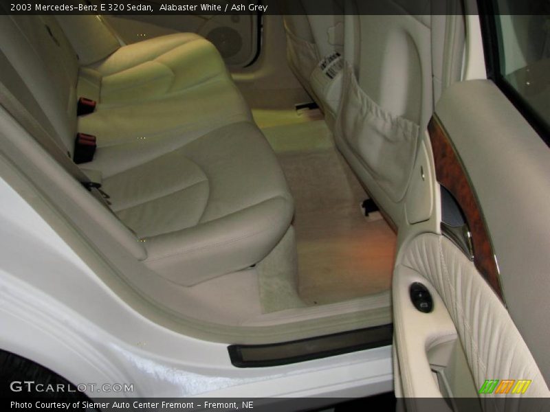Alabaster White / Ash Grey 2003 Mercedes-Benz E 320 Sedan