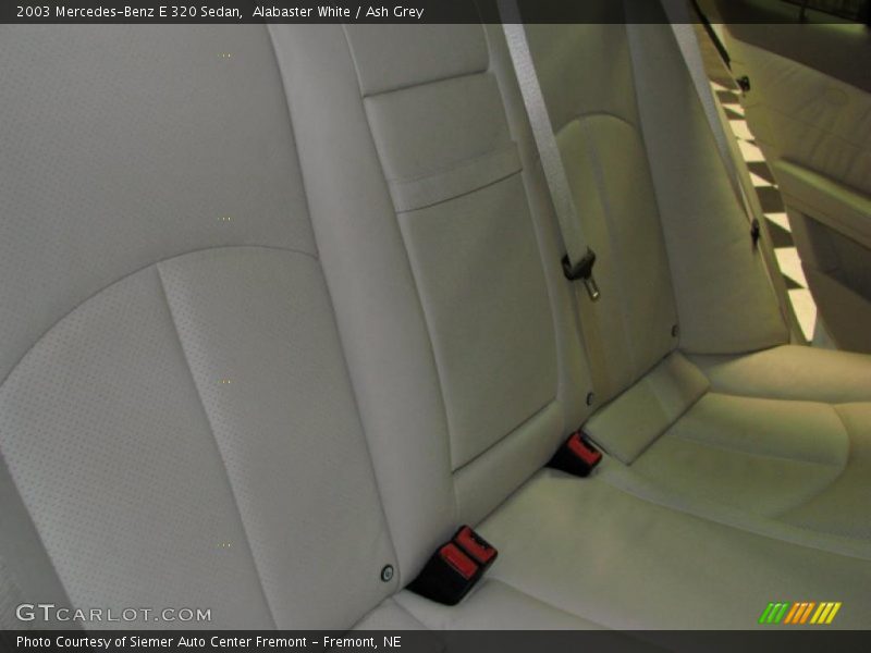 Alabaster White / Ash Grey 2003 Mercedes-Benz E 320 Sedan