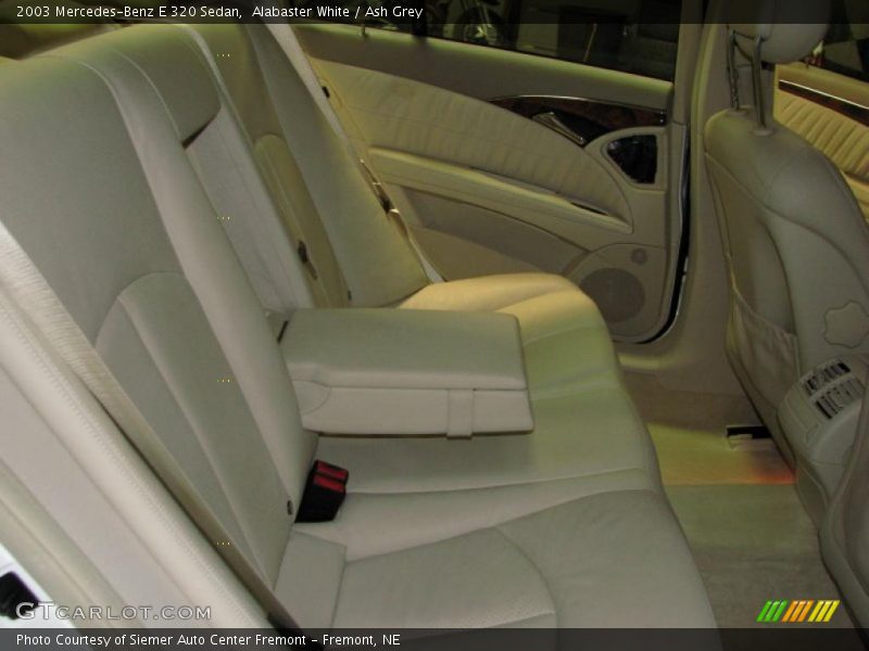 Alabaster White / Ash Grey 2003 Mercedes-Benz E 320 Sedan