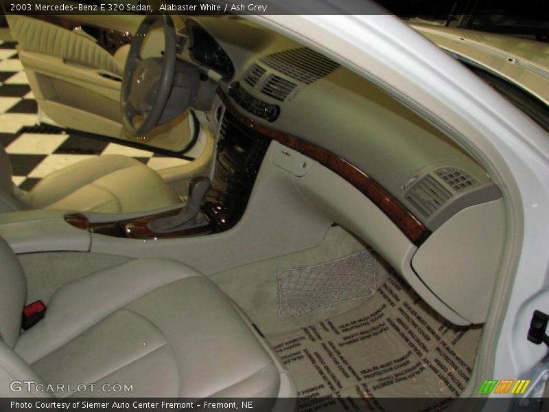 Alabaster White / Ash Grey 2003 Mercedes-Benz E 320 Sedan