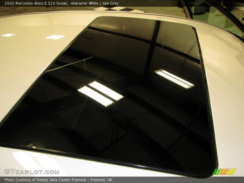 Alabaster White / Ash Grey 2003 Mercedes-Benz E 320 Sedan