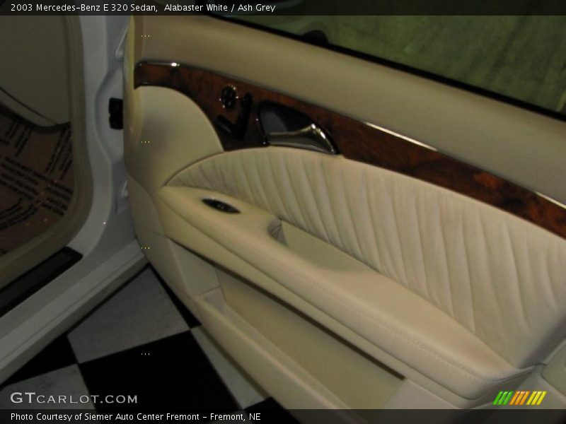 Alabaster White / Ash Grey 2003 Mercedes-Benz E 320 Sedan