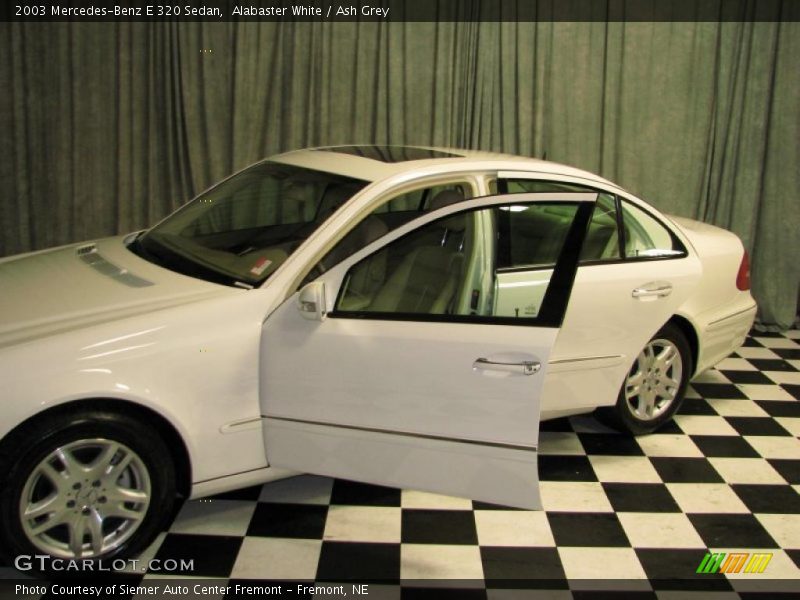 Alabaster White / Ash Grey 2003 Mercedes-Benz E 320 Sedan