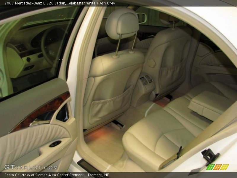 Alabaster White / Ash Grey 2003 Mercedes-Benz E 320 Sedan