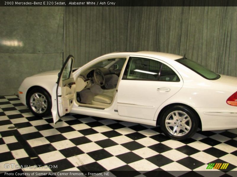 Alabaster White / Ash Grey 2003 Mercedes-Benz E 320 Sedan