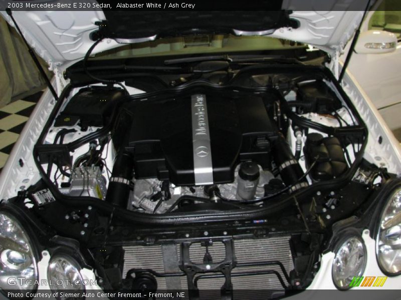 Alabaster White / Ash Grey 2003 Mercedes-Benz E 320 Sedan