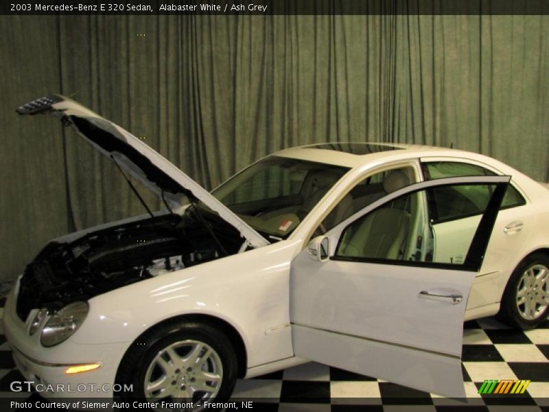 Alabaster White / Ash Grey 2003 Mercedes-Benz E 320 Sedan