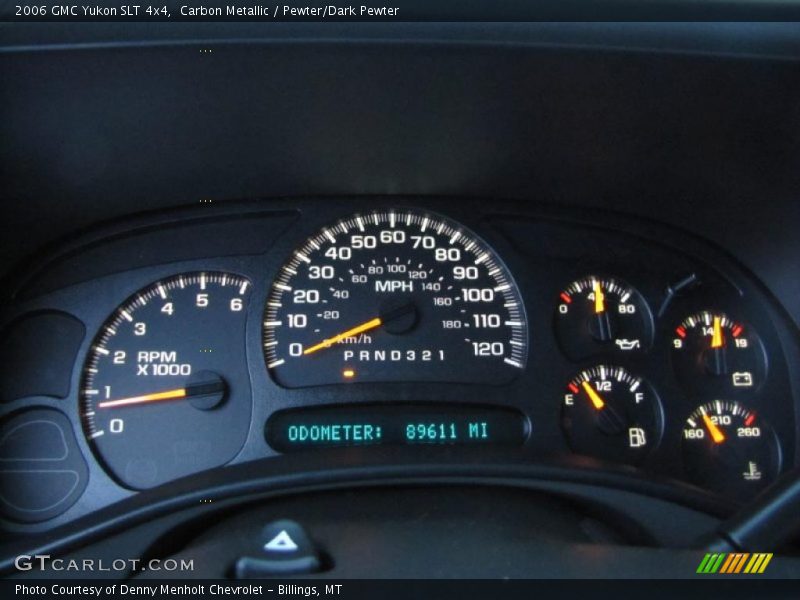Carbon Metallic / Pewter/Dark Pewter 2006 GMC Yukon SLT 4x4