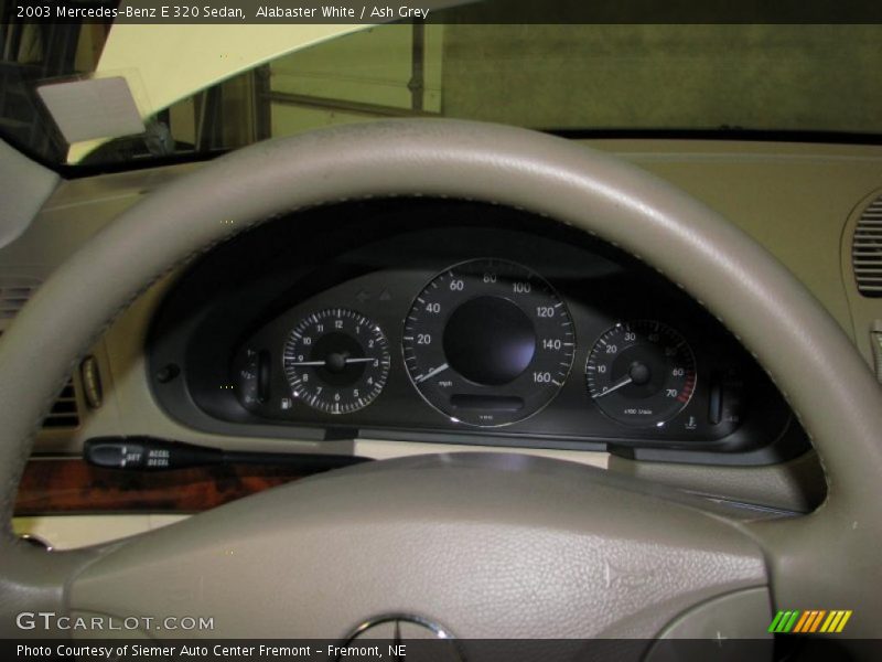Alabaster White / Ash Grey 2003 Mercedes-Benz E 320 Sedan