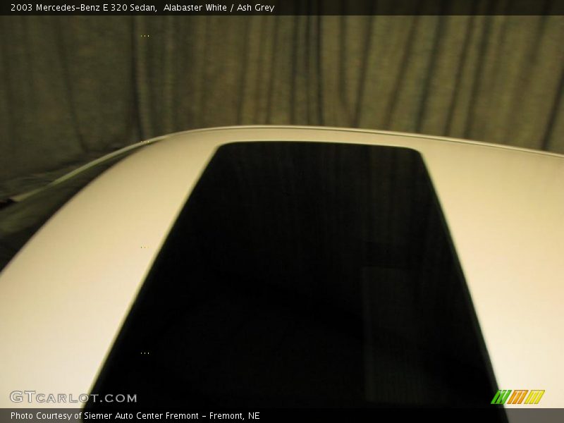 Alabaster White / Ash Grey 2003 Mercedes-Benz E 320 Sedan
