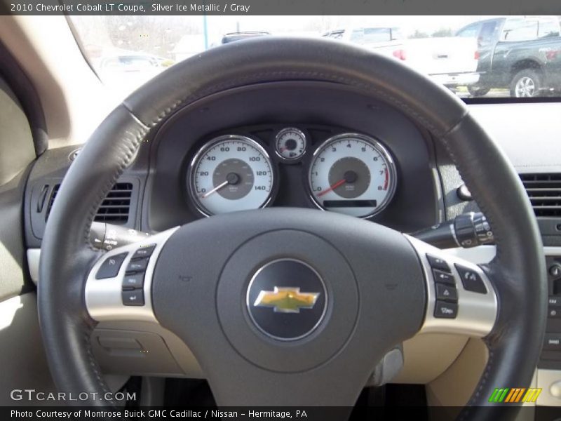 Silver Ice Metallic / Gray 2010 Chevrolet Cobalt LT Coupe