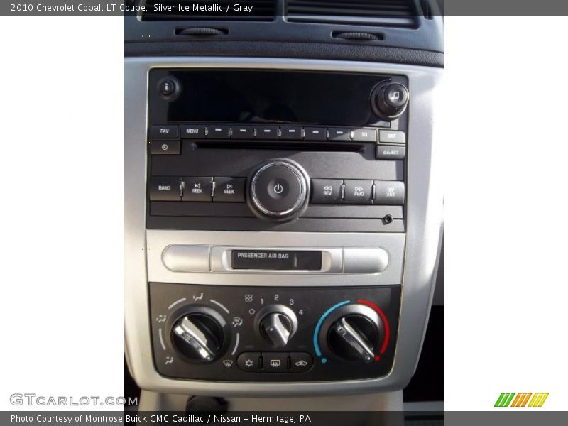 Silver Ice Metallic / Gray 2010 Chevrolet Cobalt LT Coupe