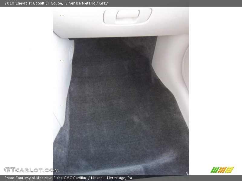 Silver Ice Metallic / Gray 2010 Chevrolet Cobalt LT Coupe