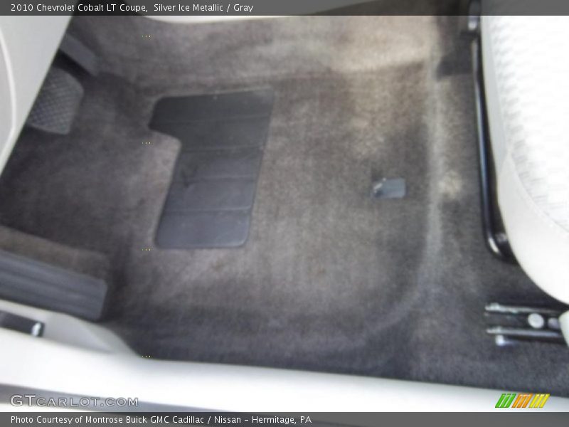 Silver Ice Metallic / Gray 2010 Chevrolet Cobalt LT Coupe