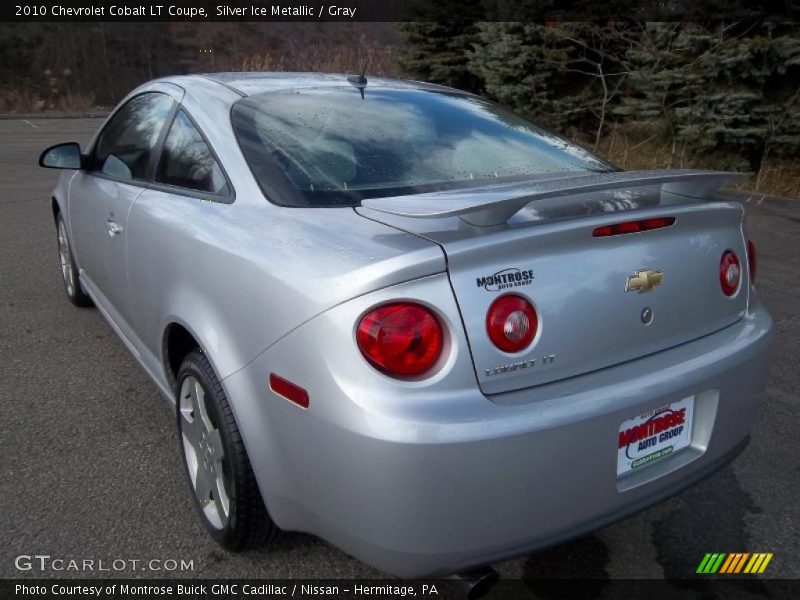 Silver Ice Metallic / Gray 2010 Chevrolet Cobalt LT Coupe