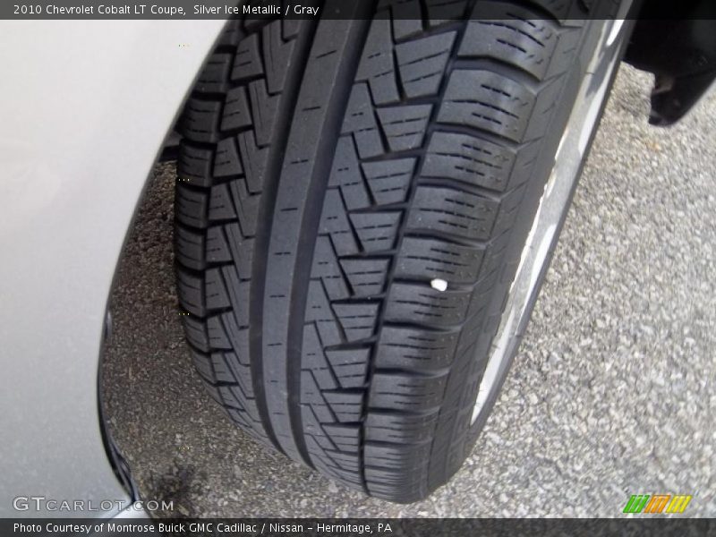 Silver Ice Metallic / Gray 2010 Chevrolet Cobalt LT Coupe