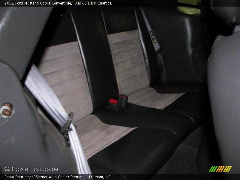 Black / Dark Charcoal 2001 Ford Mustang Cobra Convertible