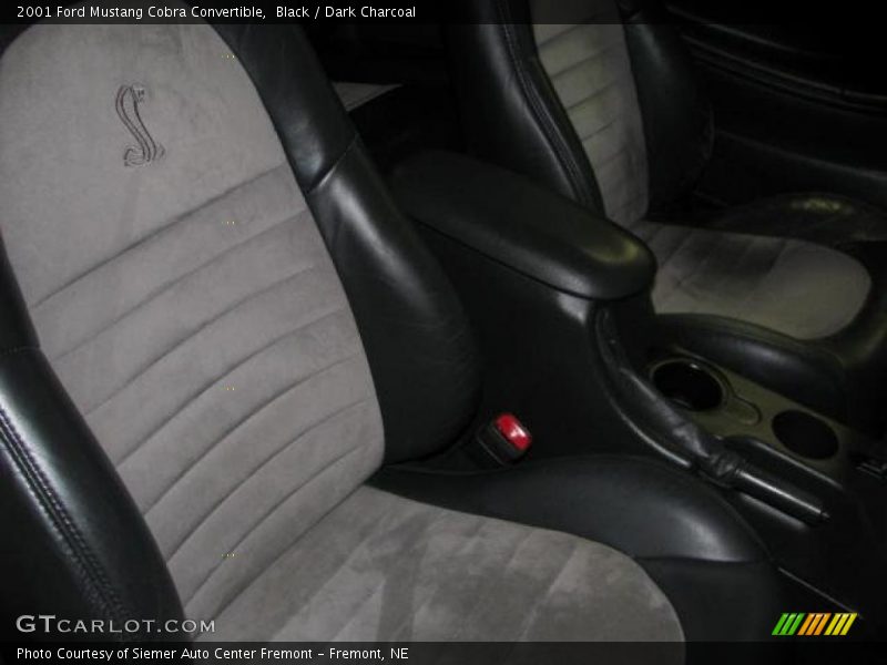 Black / Dark Charcoal 2001 Ford Mustang Cobra Convertible