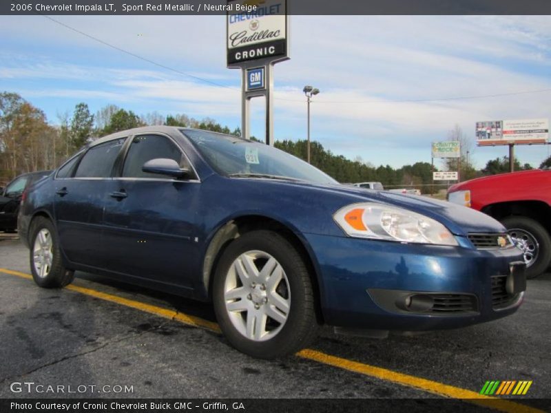 Sport Red Metallic / Neutral Beige 2006 Chevrolet Impala LT