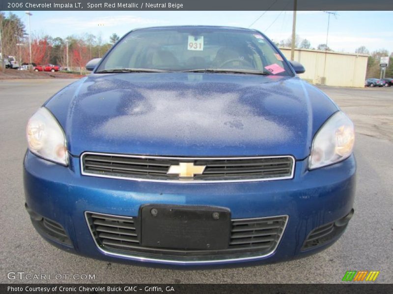 Sport Red Metallic / Neutral Beige 2006 Chevrolet Impala LT