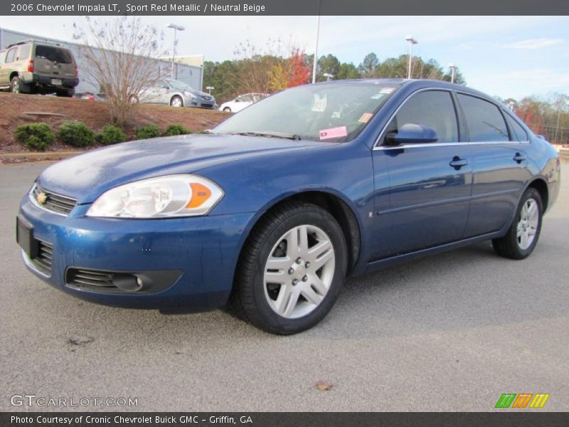Sport Red Metallic / Neutral Beige 2006 Chevrolet Impala LT